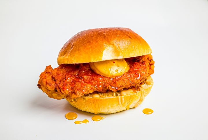 The Hot Honey Butter Sando & Fries | Howlin' Dom's Hot Chicken