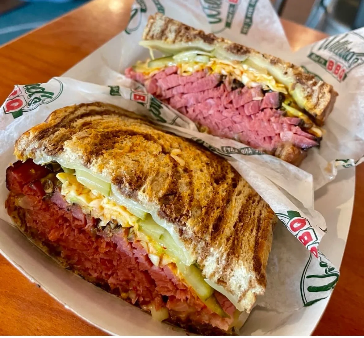 Pastrami sandwich