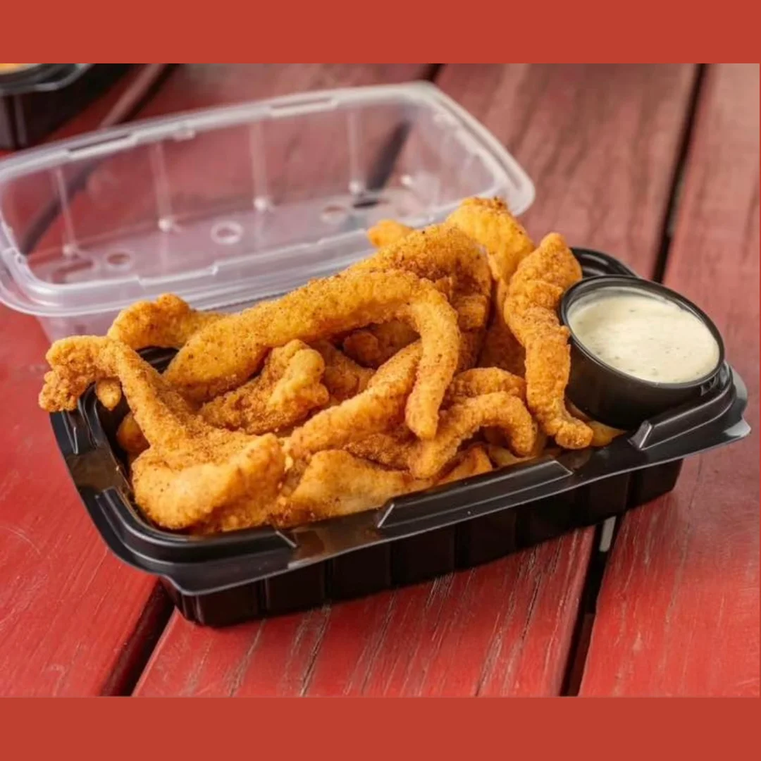 Fried Seafood Basket, Fried Fish or Fried Shrimp with French Fries and a Fountain Drink