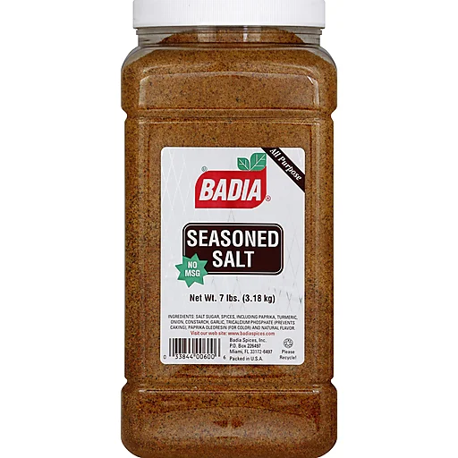 Badia All Purpose Seasoned Salt Catering Size  4/7lb (3.18 Kg)