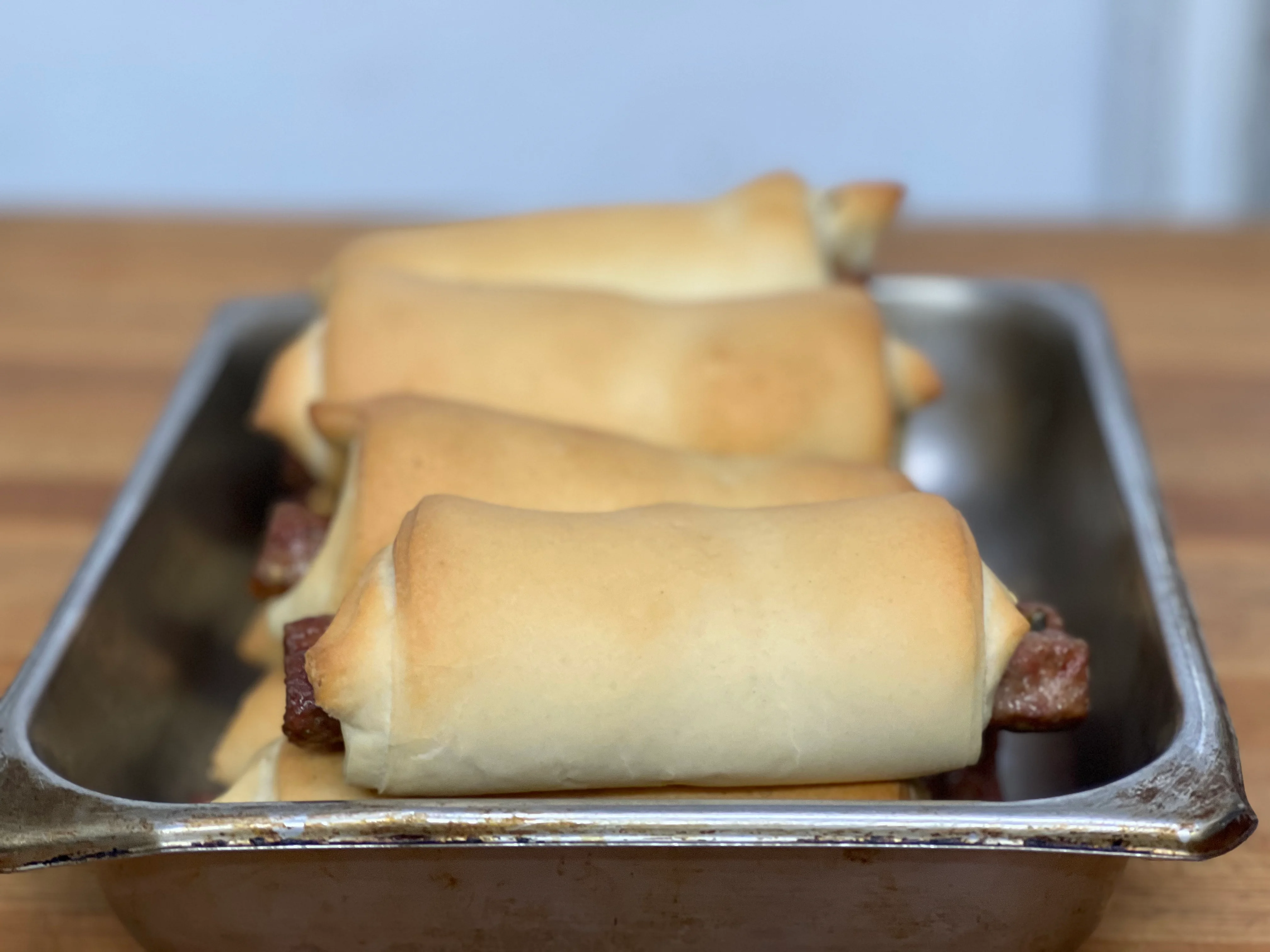 Savory Cuban empanadas baked to golden perfection