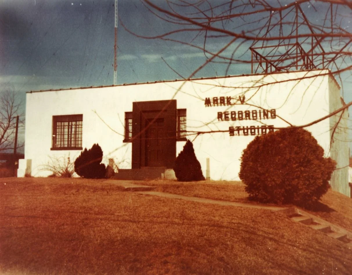 Exterior view of Mark V Recording Studio building