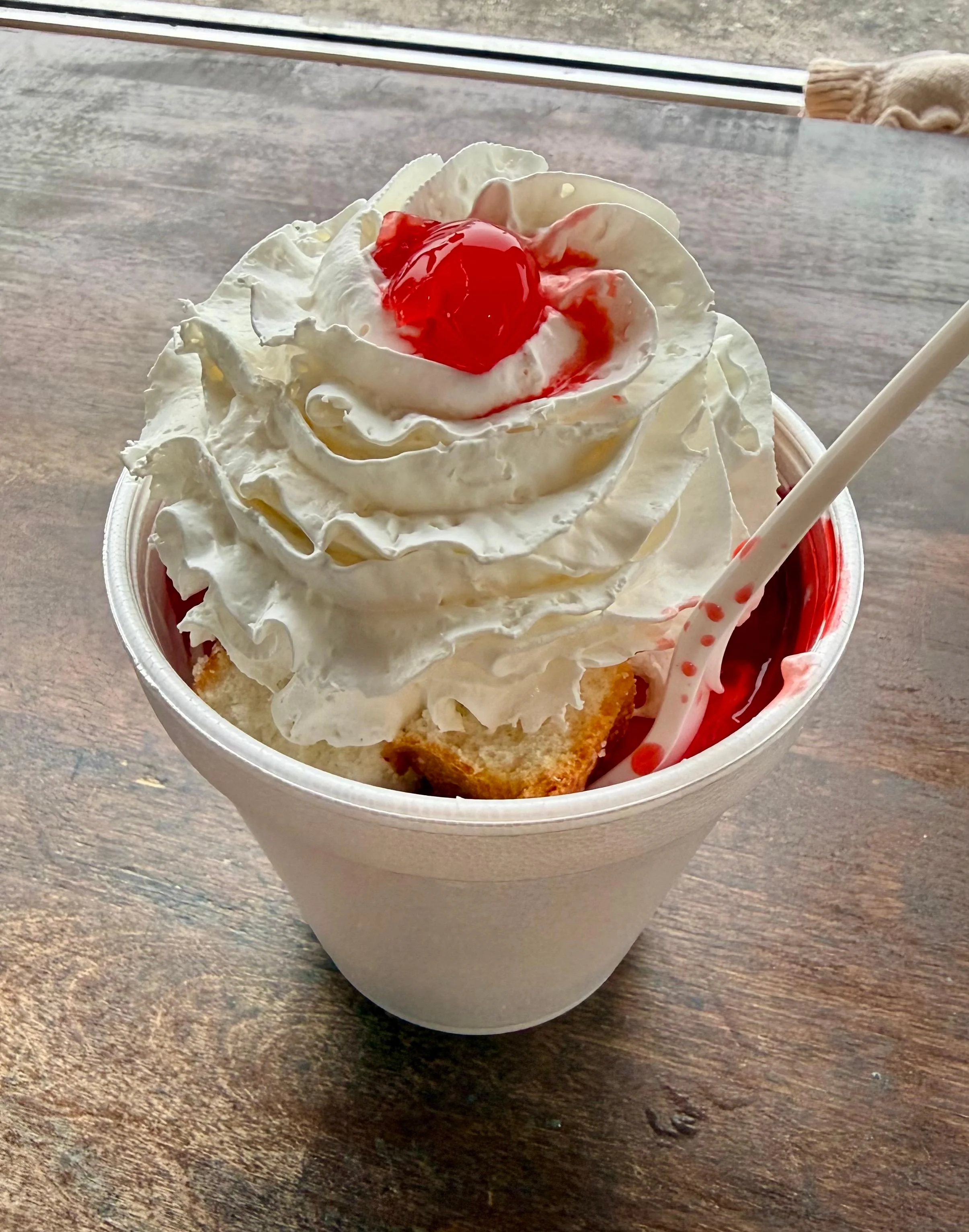 Strawberry Shortcake with Ice Cream