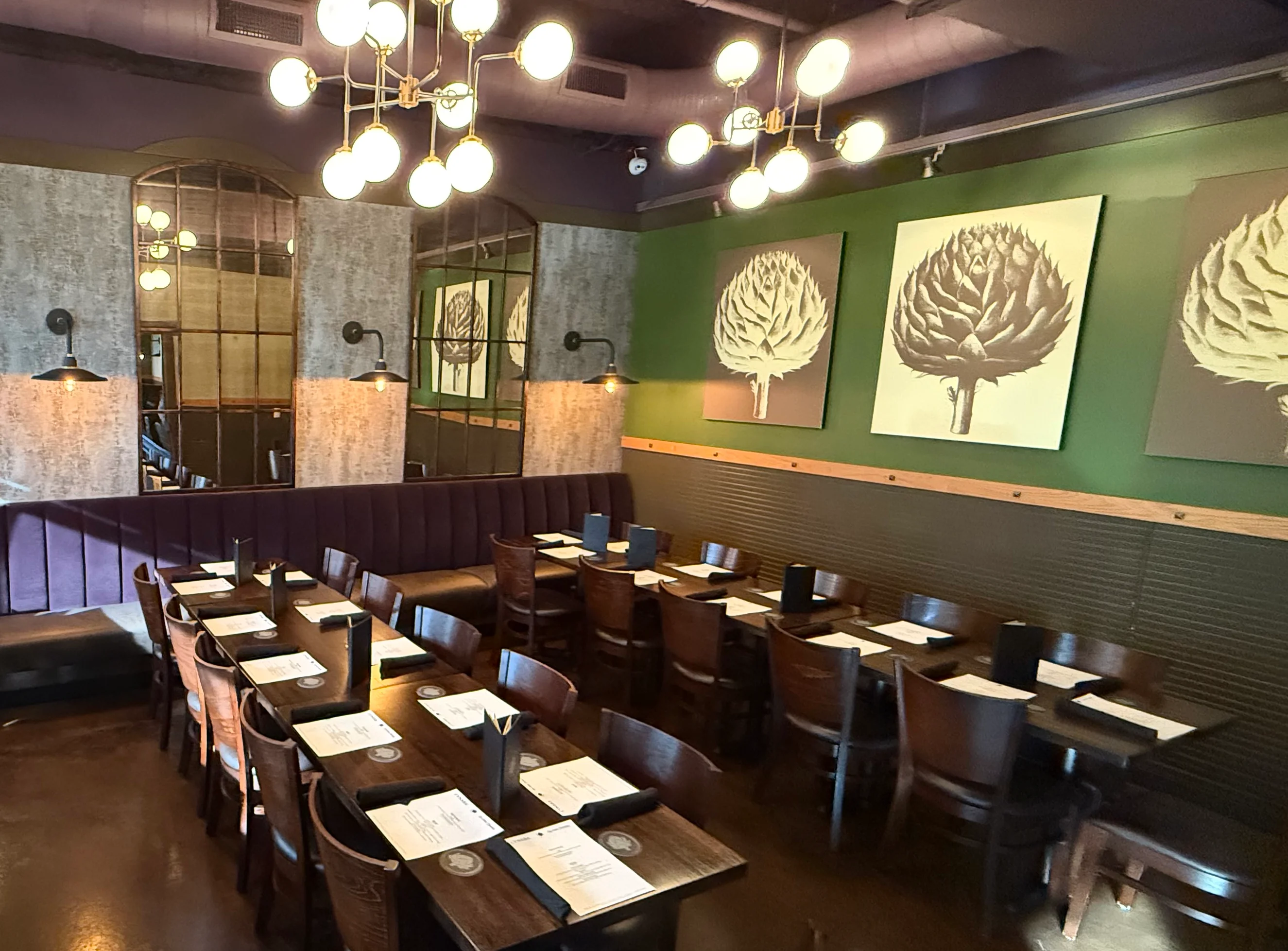 Cynara Private Dining Event
