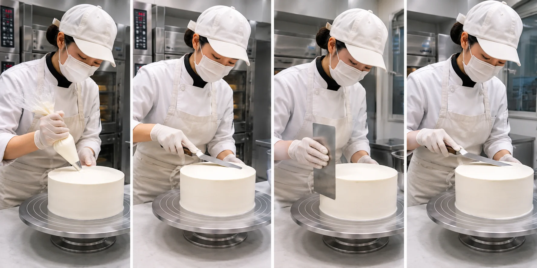 A restaurant chef preparing a dish