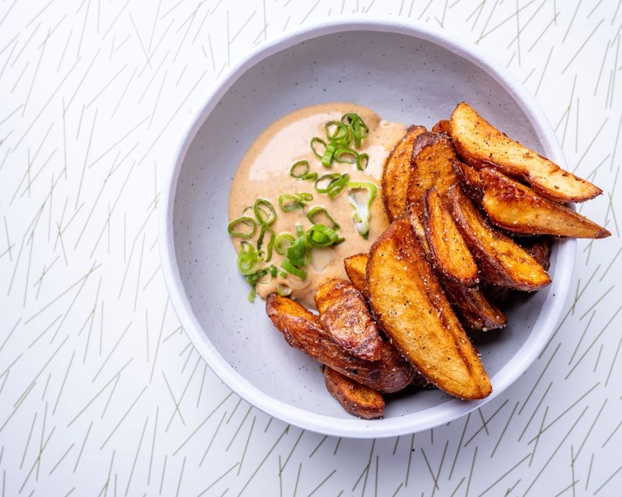Crispy Potato Totters at Strange Bird Savannah