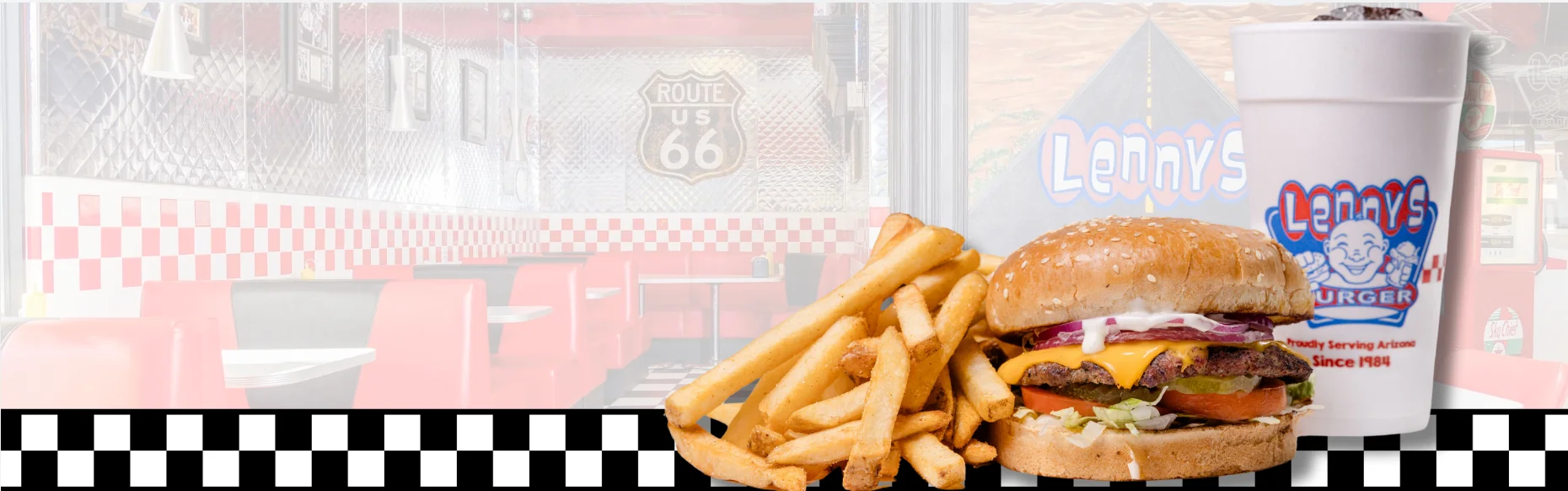 Lennys Burger Homepage