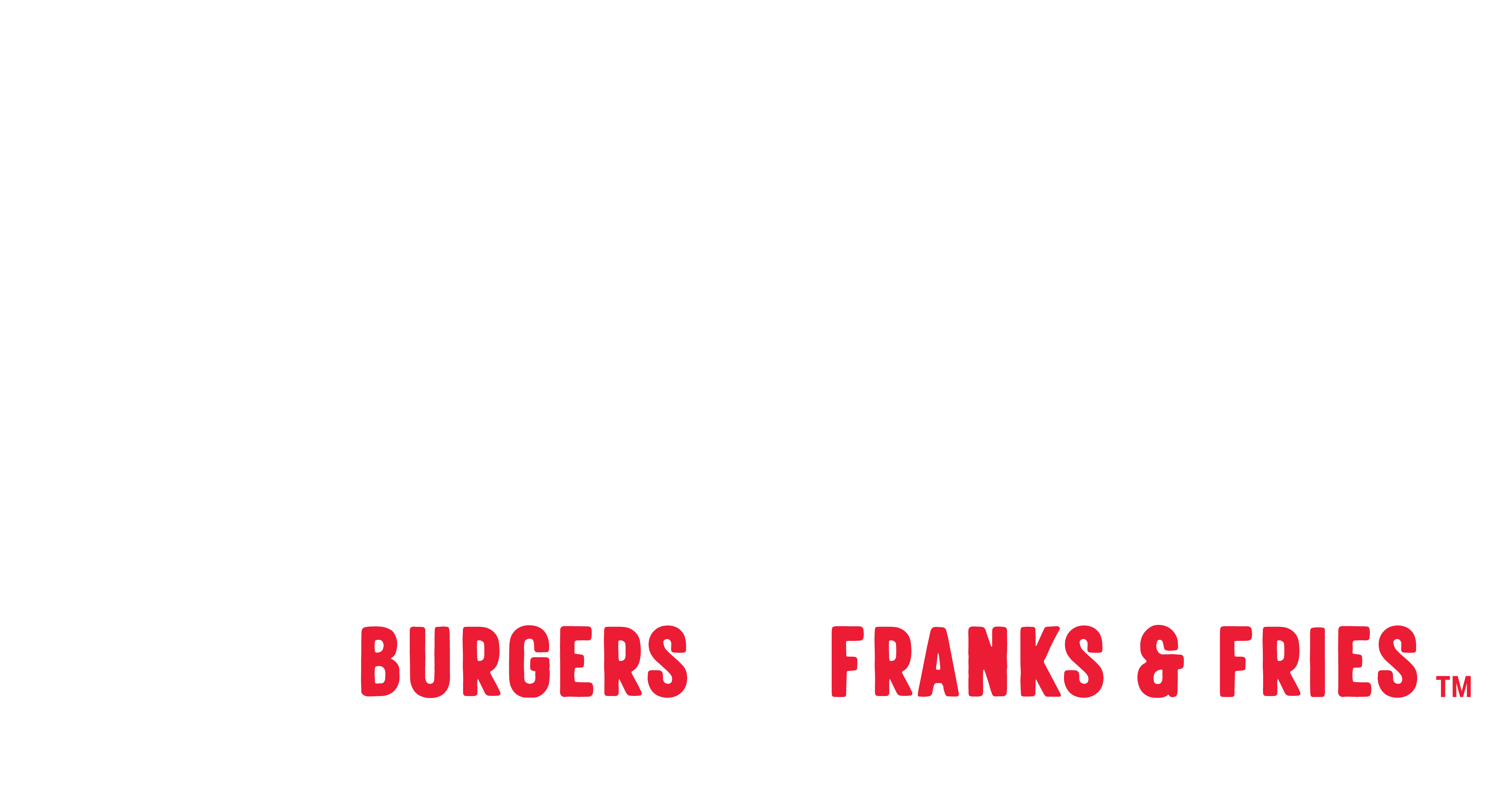 Rocky's Burgers and Franks logo design