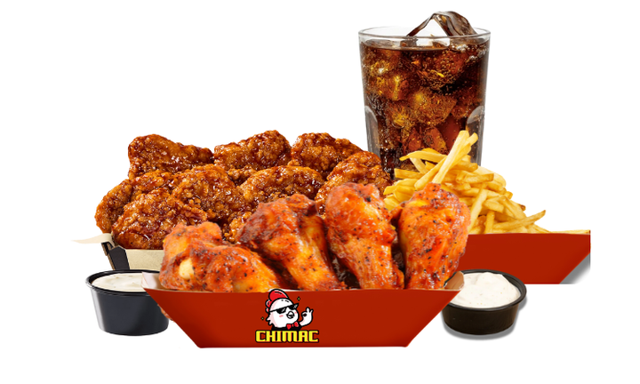 8 Pcs Wing Combo