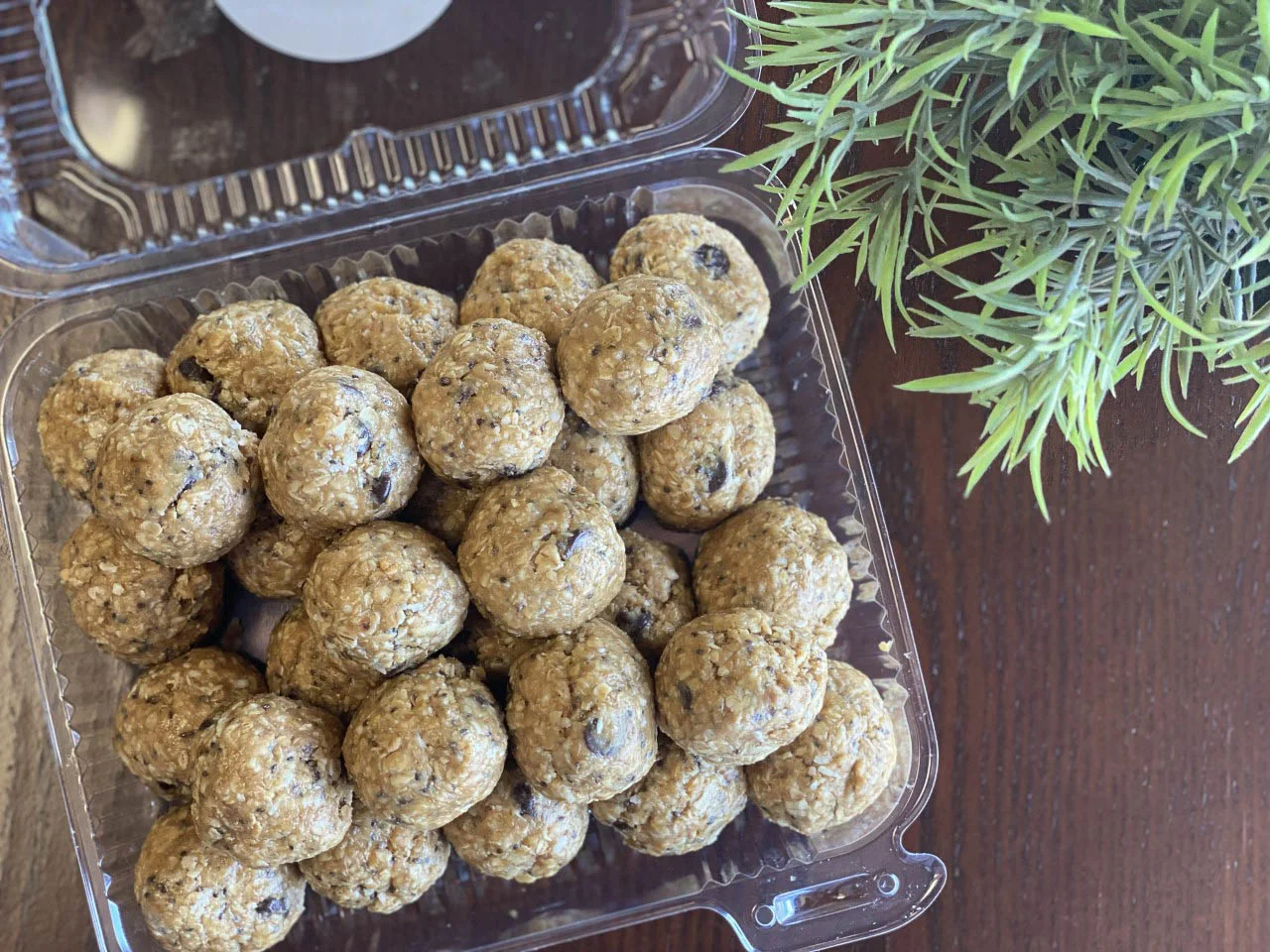 Energy ball dessert