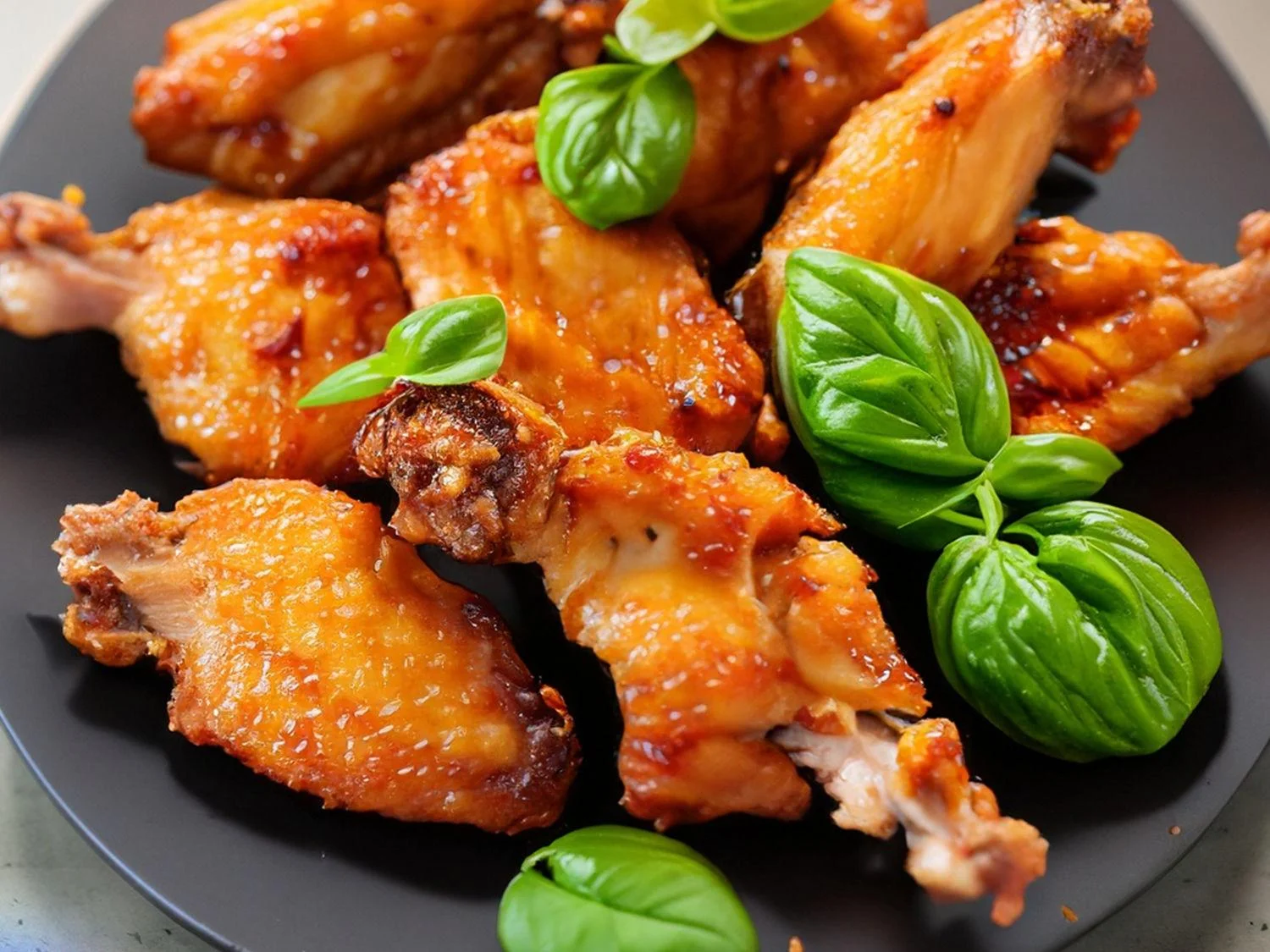Basil Chicken Wings