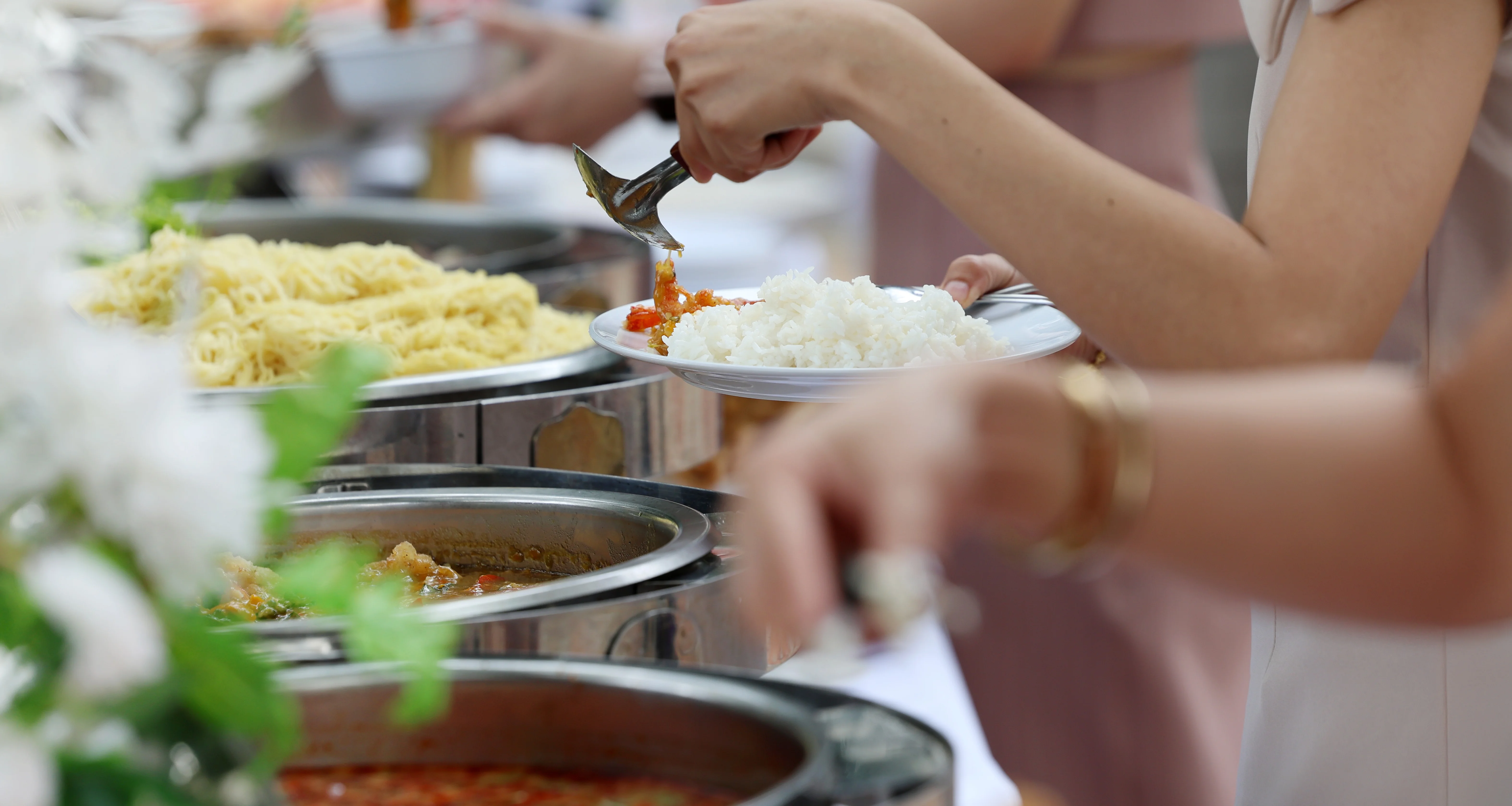 A restaurant chef preparing a dish