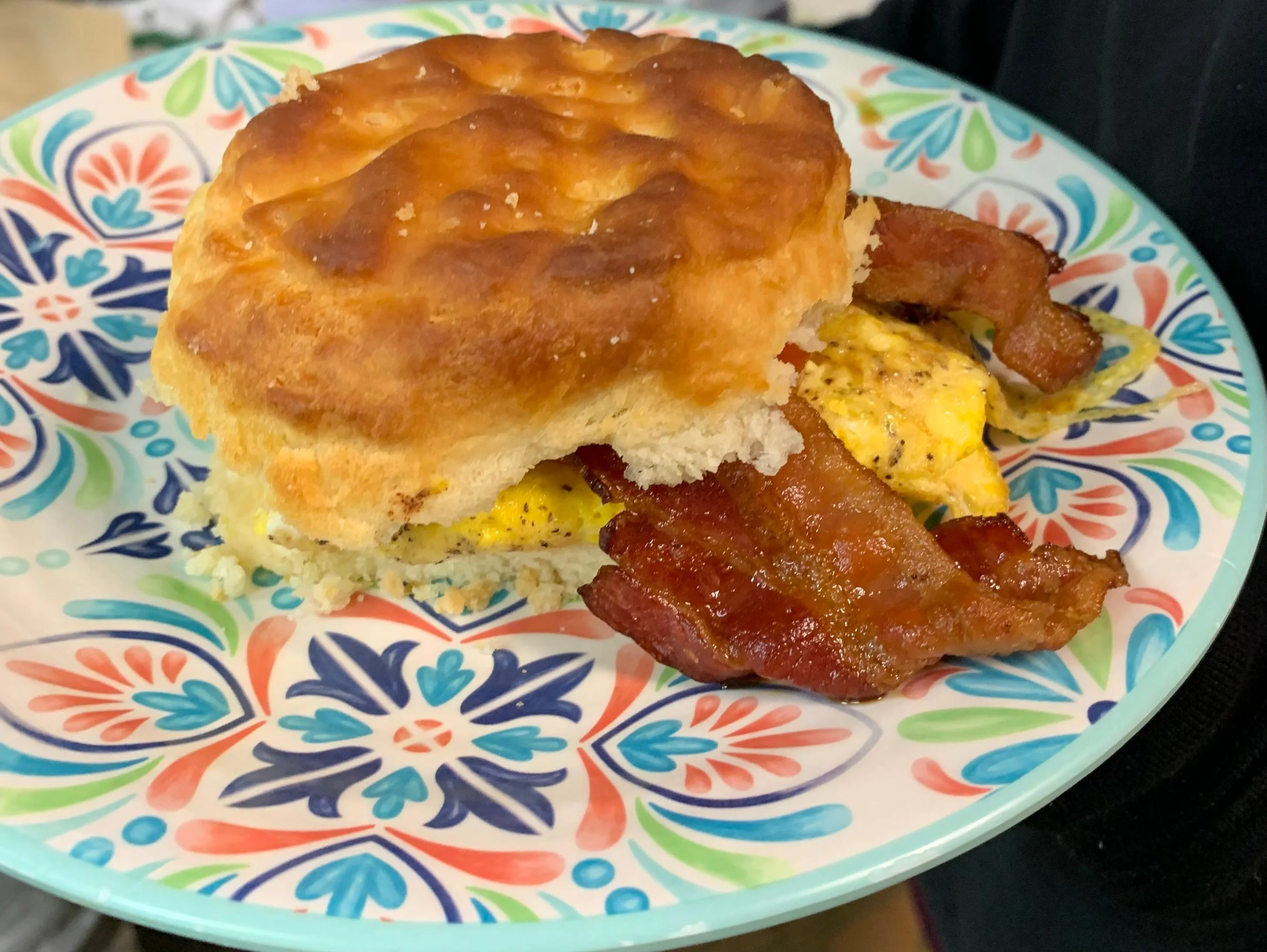 Applewood Bacon Biscuit