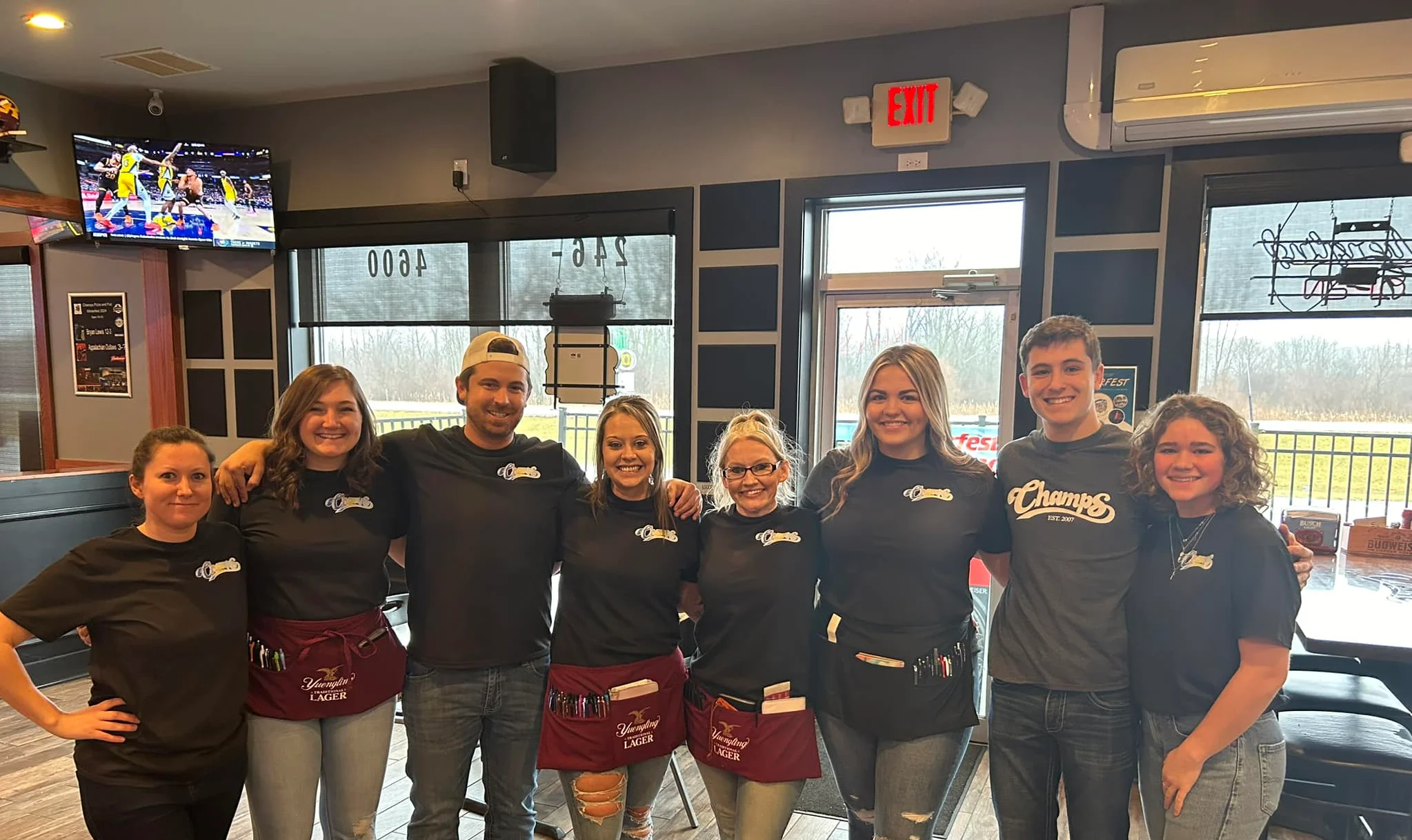 Champs Pizza Staff