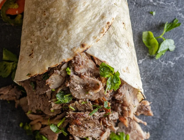 Beef & Lamb Shawarma Wrap