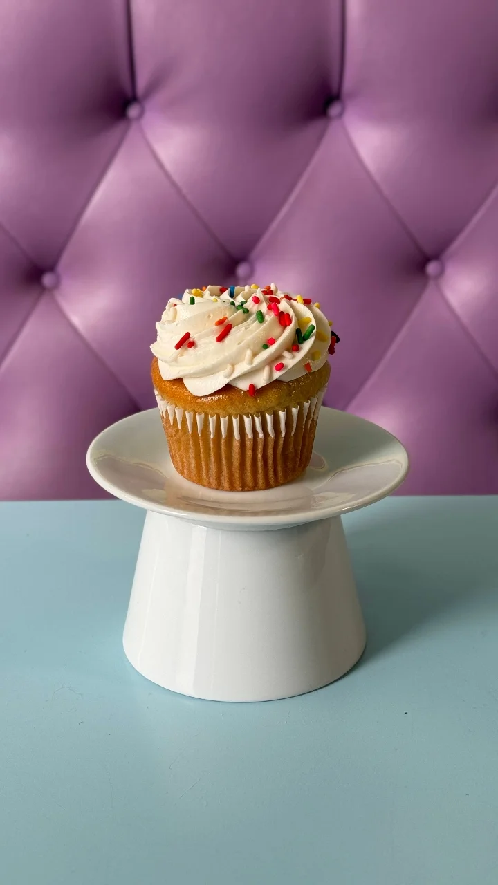 Vegan Yellow Cupcake