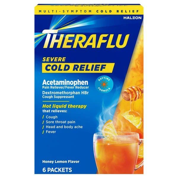Theraflu Severe Cold Relief Honey Lemon