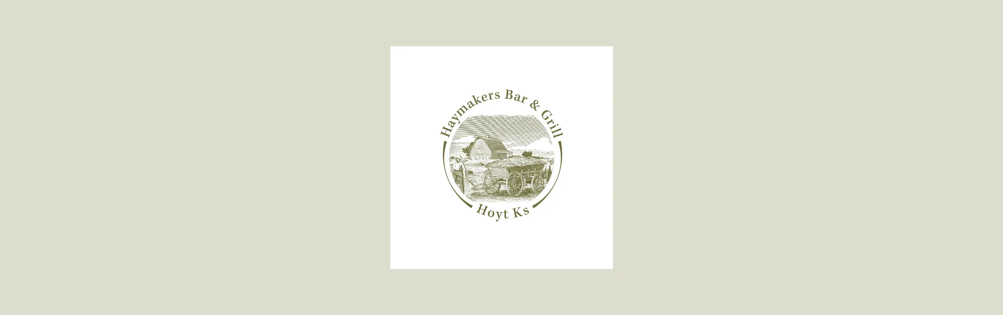 Logo of Haymakers Bar & Grill in Hoyt, Kansas