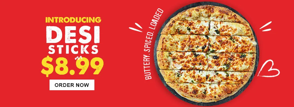 Veg fusion pizza with achari spices