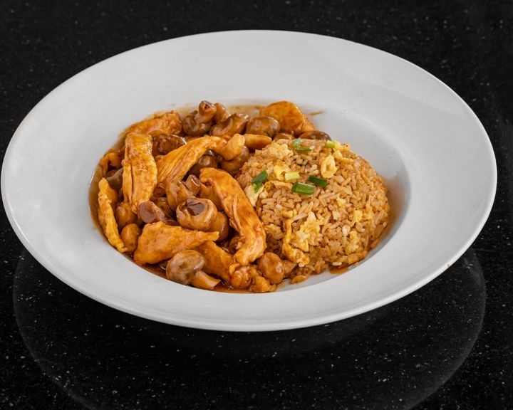 CHICKEN MUSHROOM COMBO MEAL