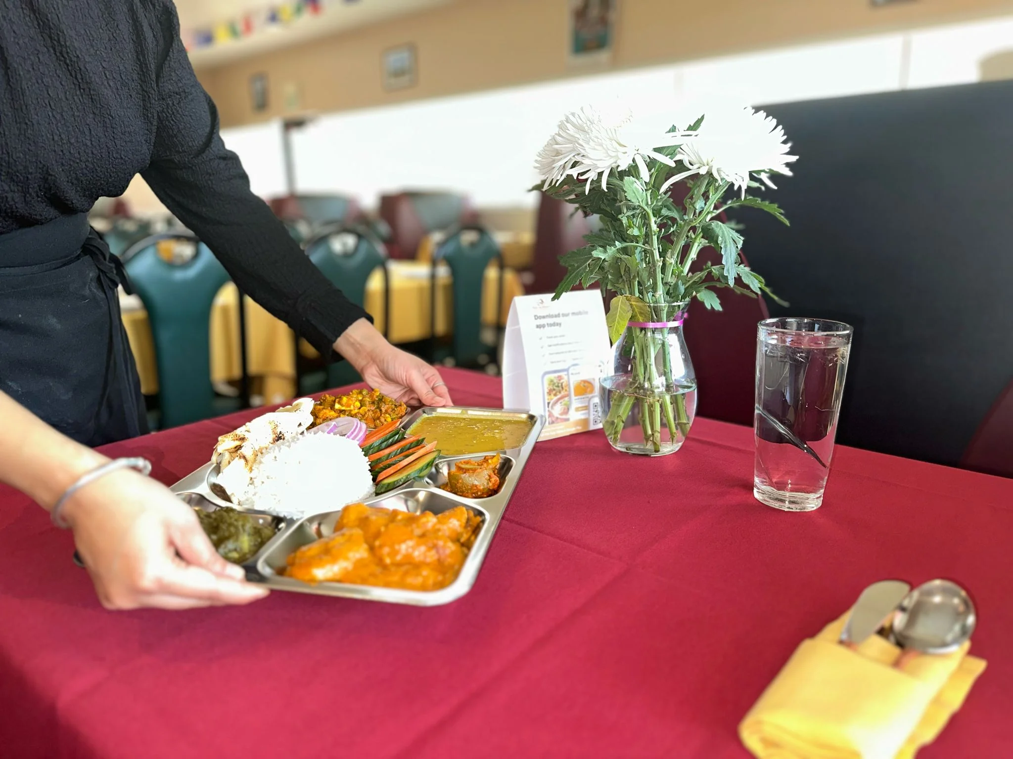 A restaurant chef preparing a dish