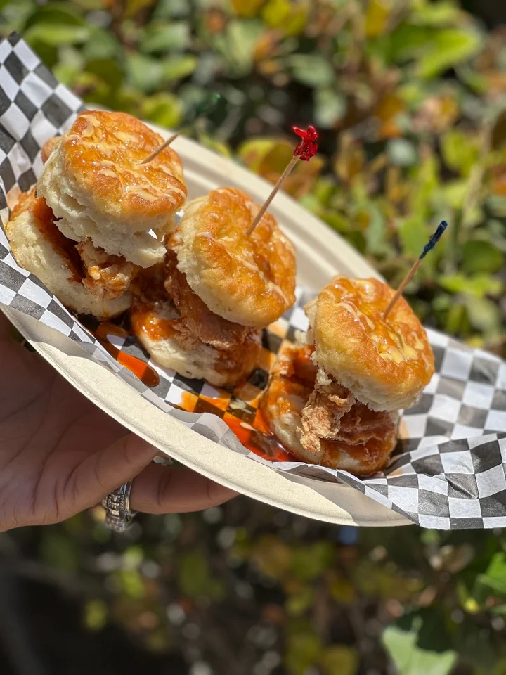 Honey Chicken Biscuits