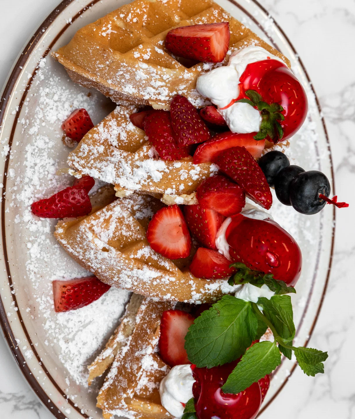 Strawberry Waffle