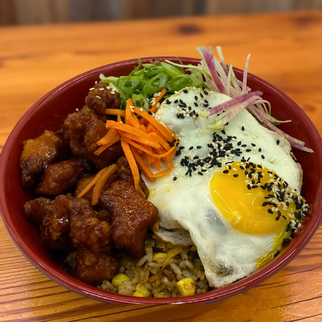 Korean Fried Chicken Fried Rice