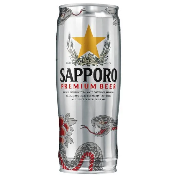 Sapporo Premium Beer Can