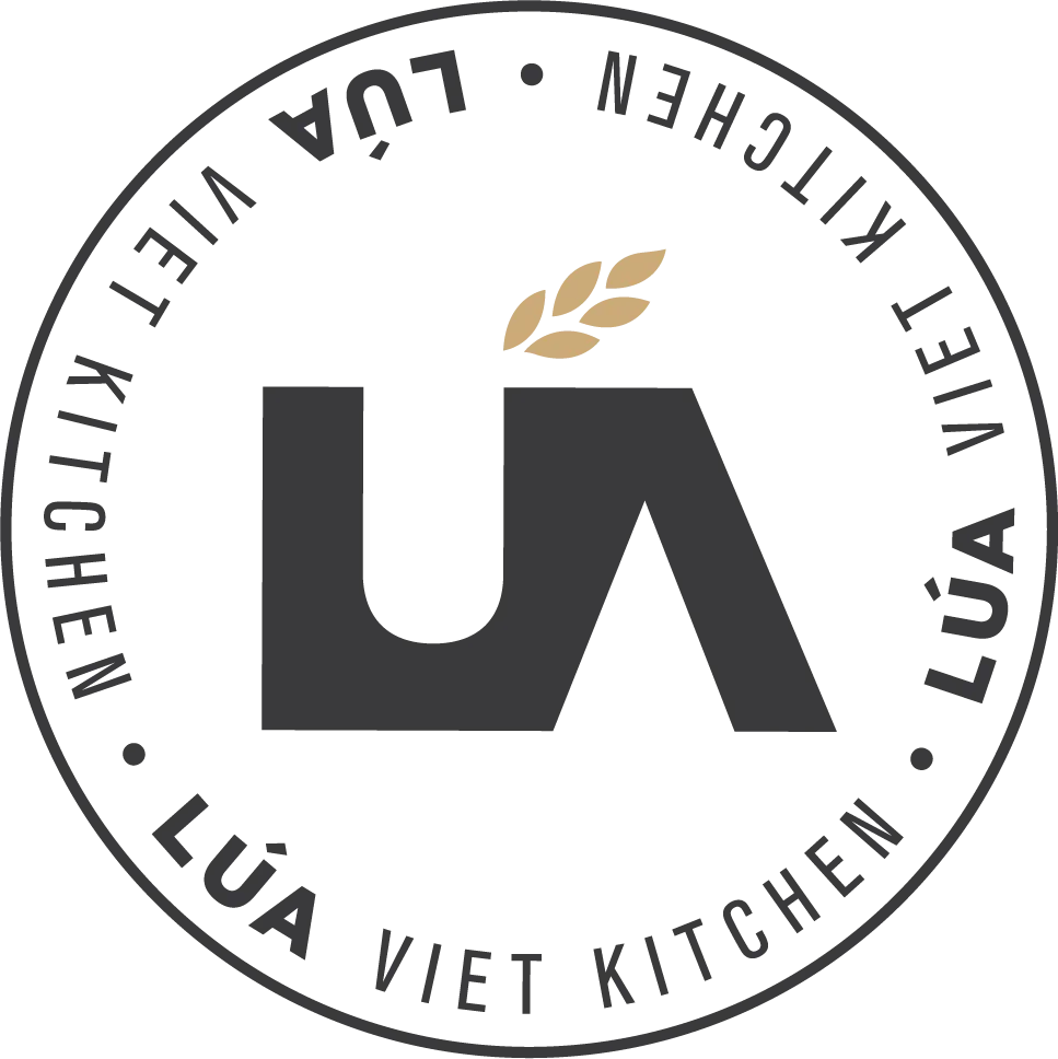 Logo of Lúa Viet Kitchen, a Vietnamese restaurant