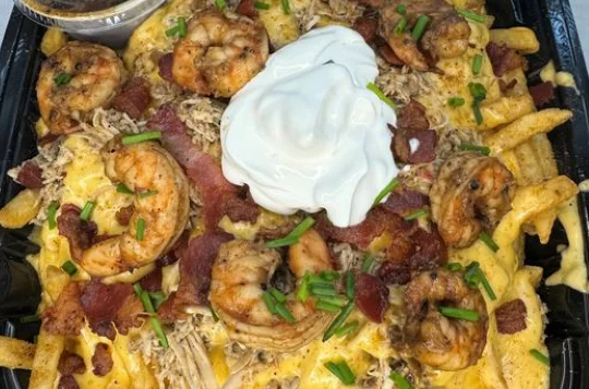 Loaded Jerk Fries