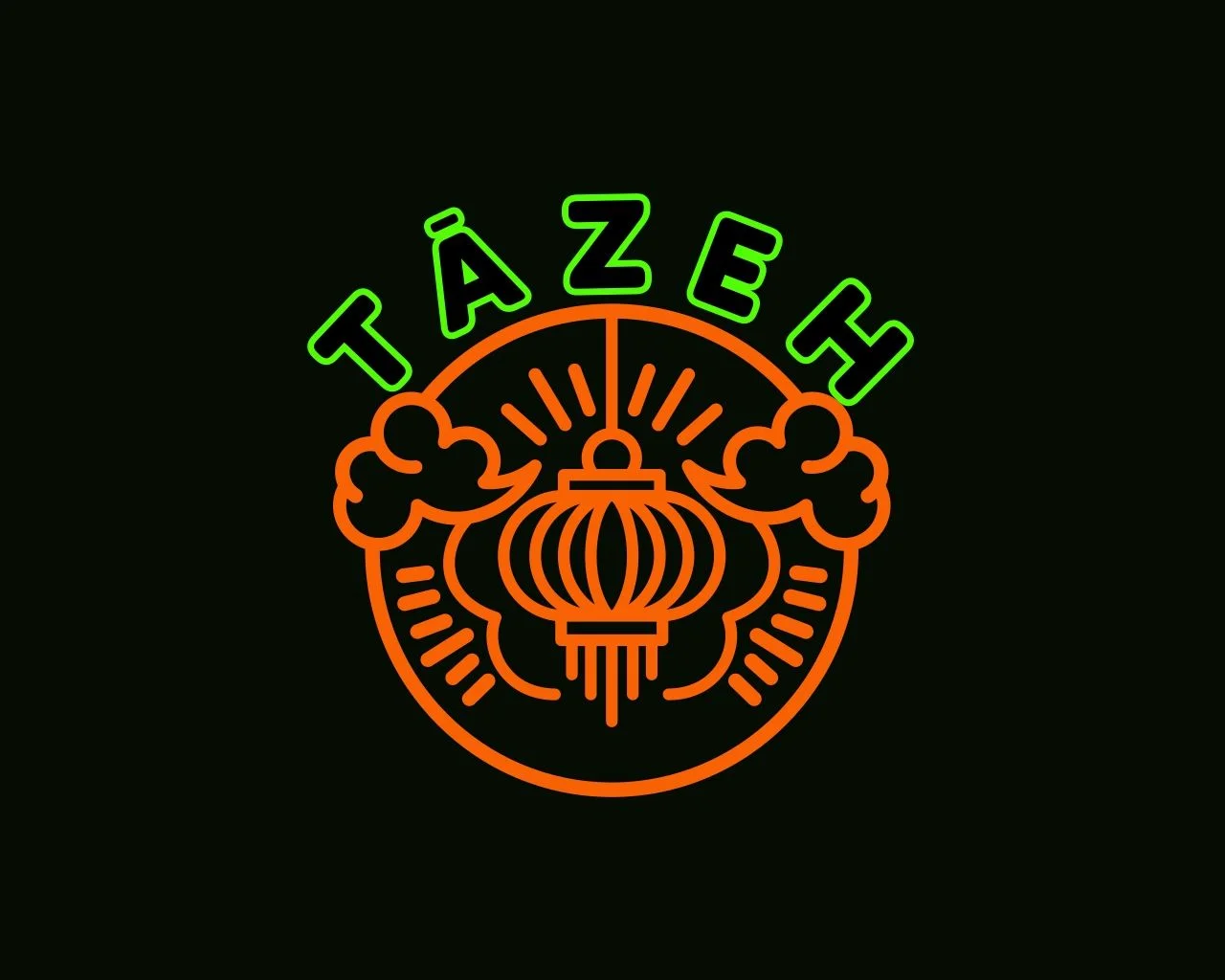 A vibrant logo featuring a lantern surrounded by decorative motifs and stylized text.