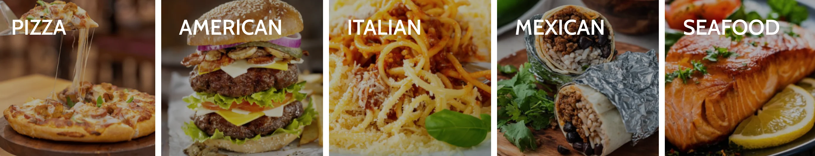 menu items