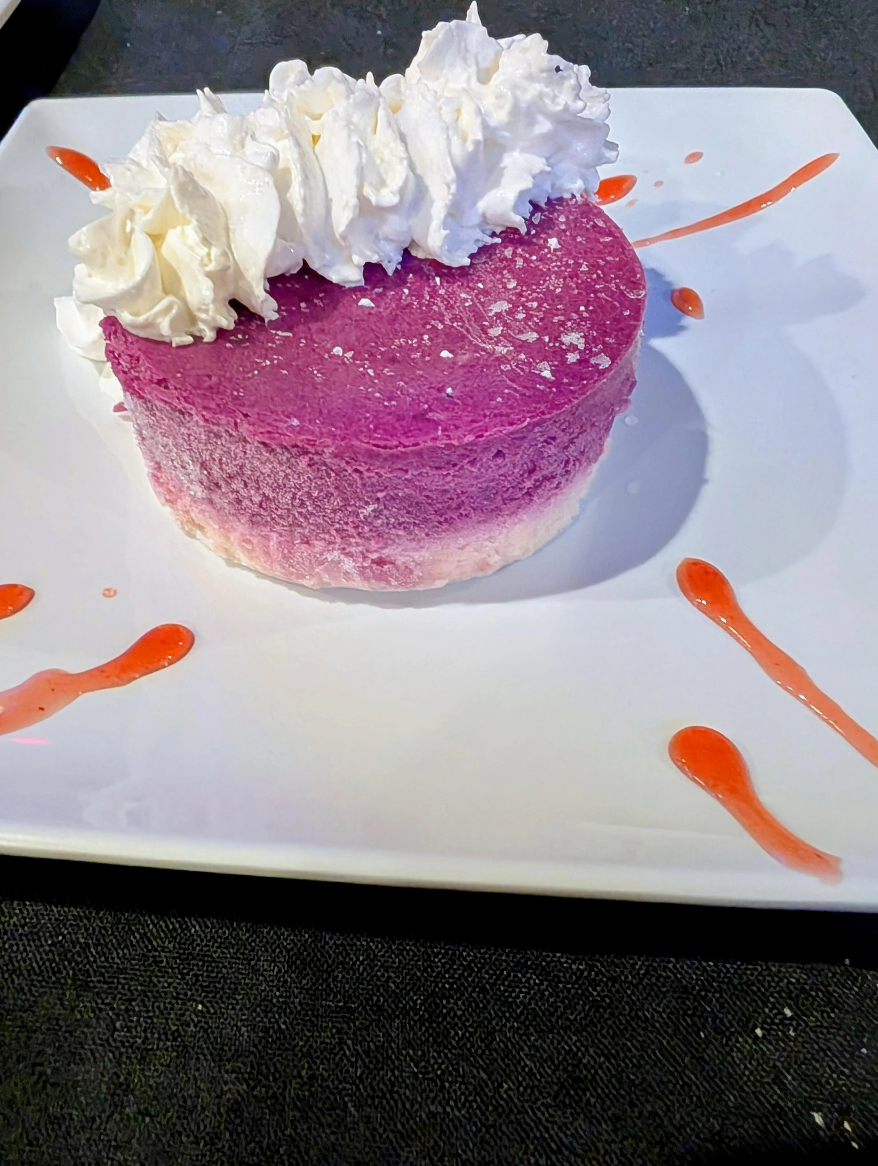 Ube Yam Cheesecake