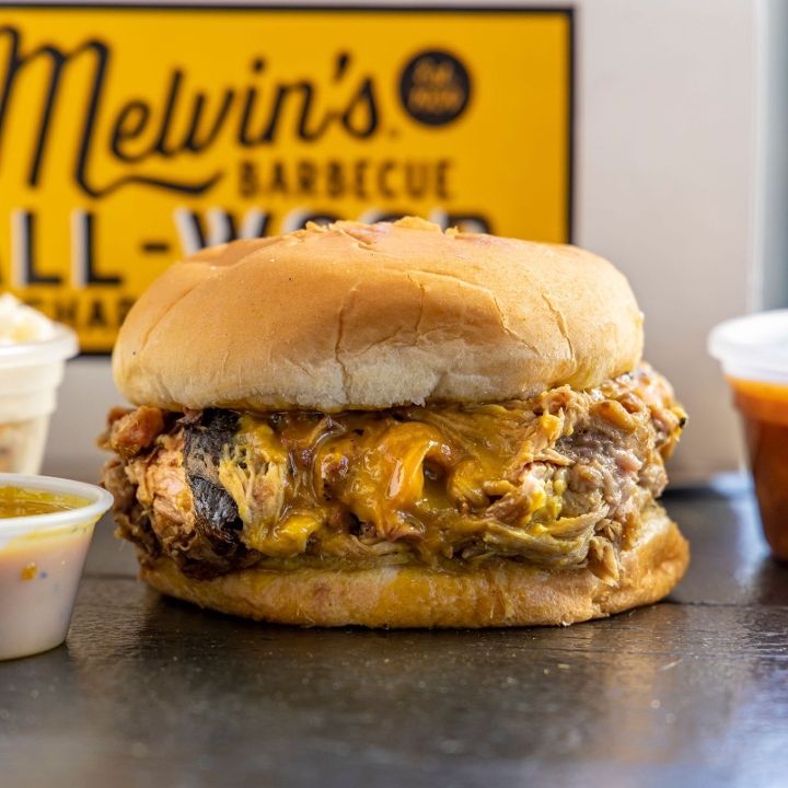 Little Joe Pork at Melvin’s BBQ – Mt Pleasant
