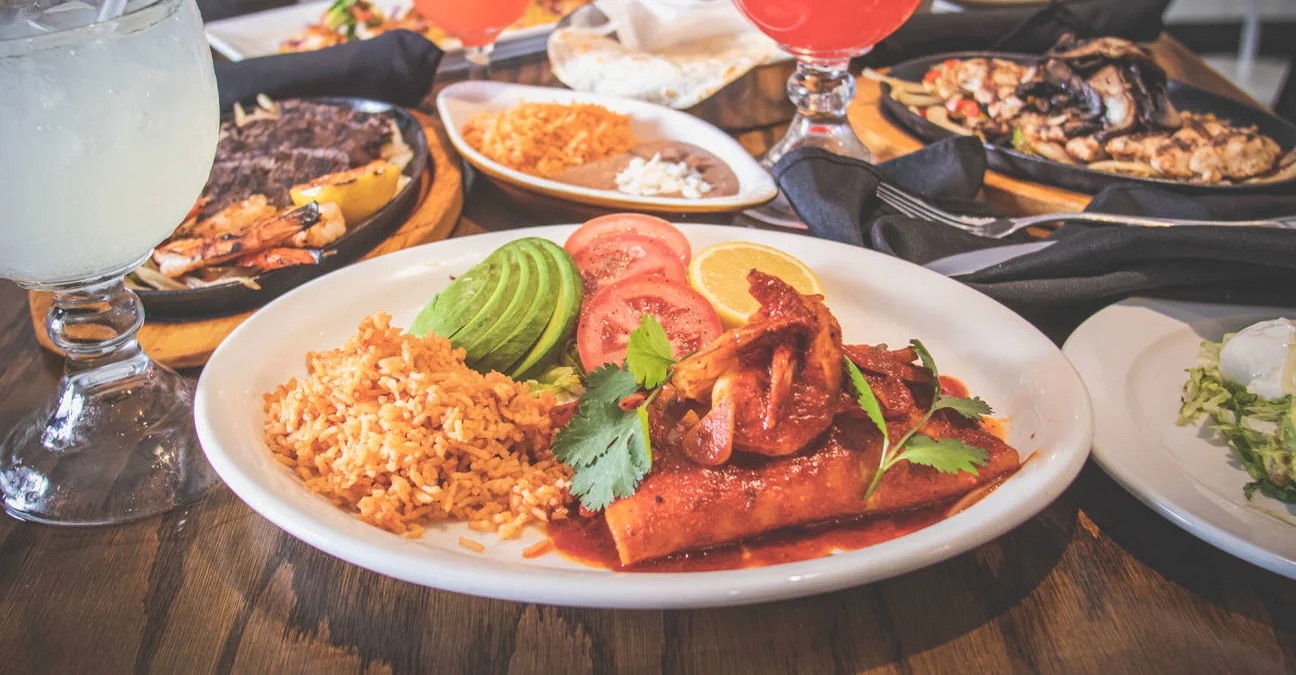 Enchiladas de Camarones