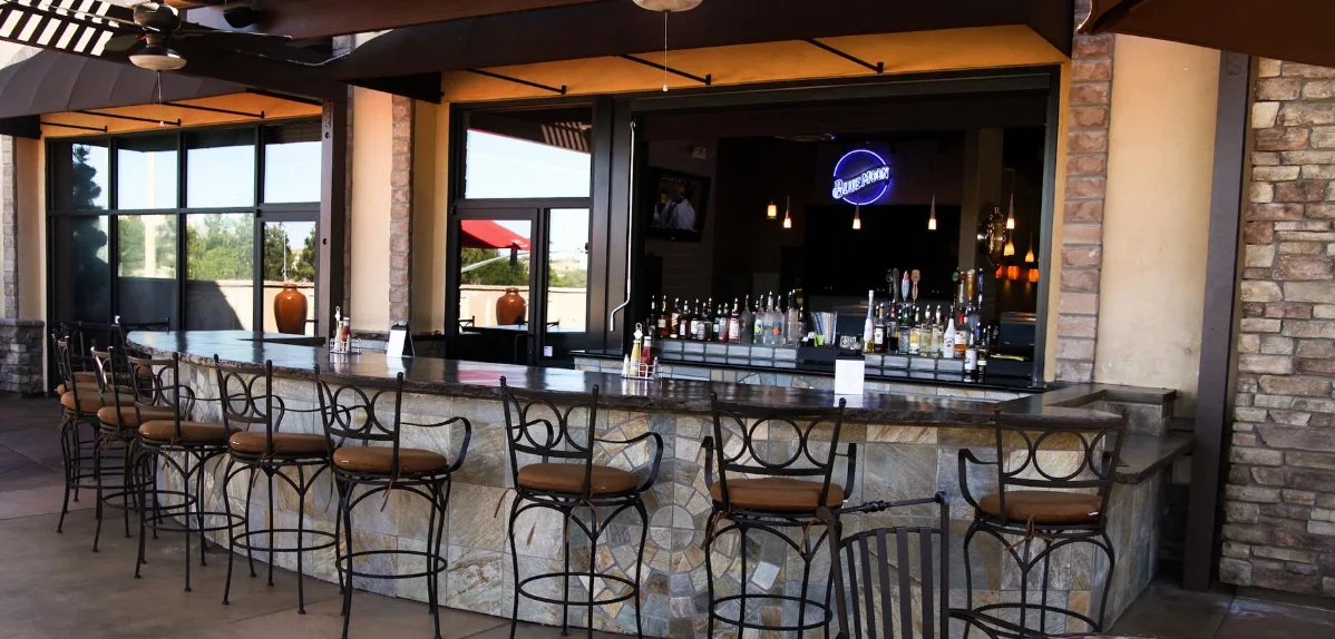 Outdoor Patio and Bar