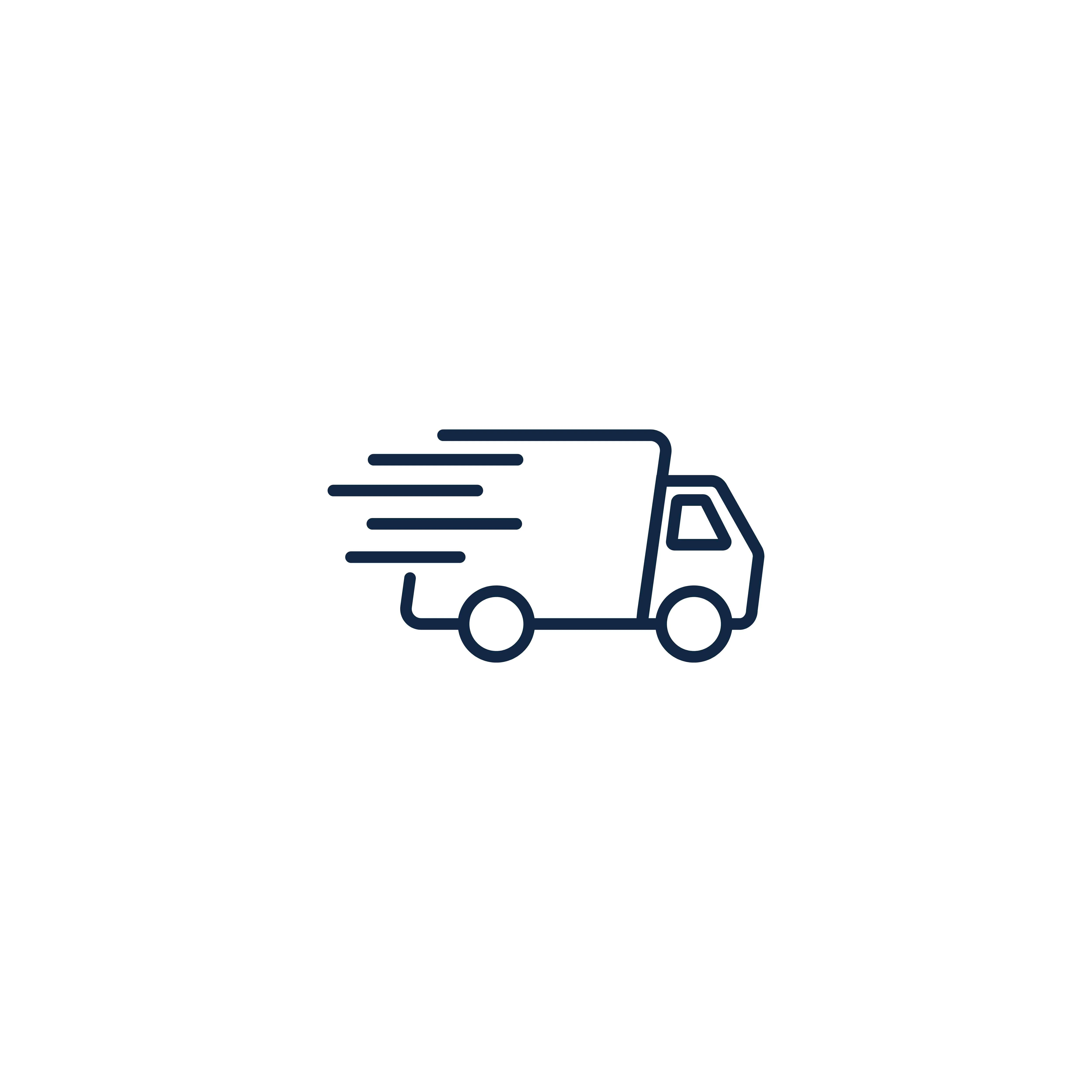 Abstract navy logo partially visible on a white background