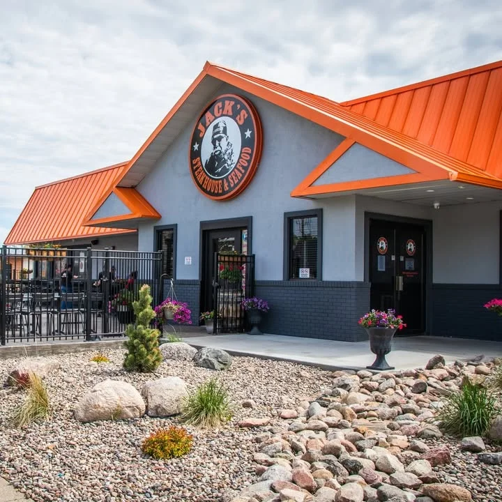 Exterior view of Jack's Steakhouse & Seafood restaurant