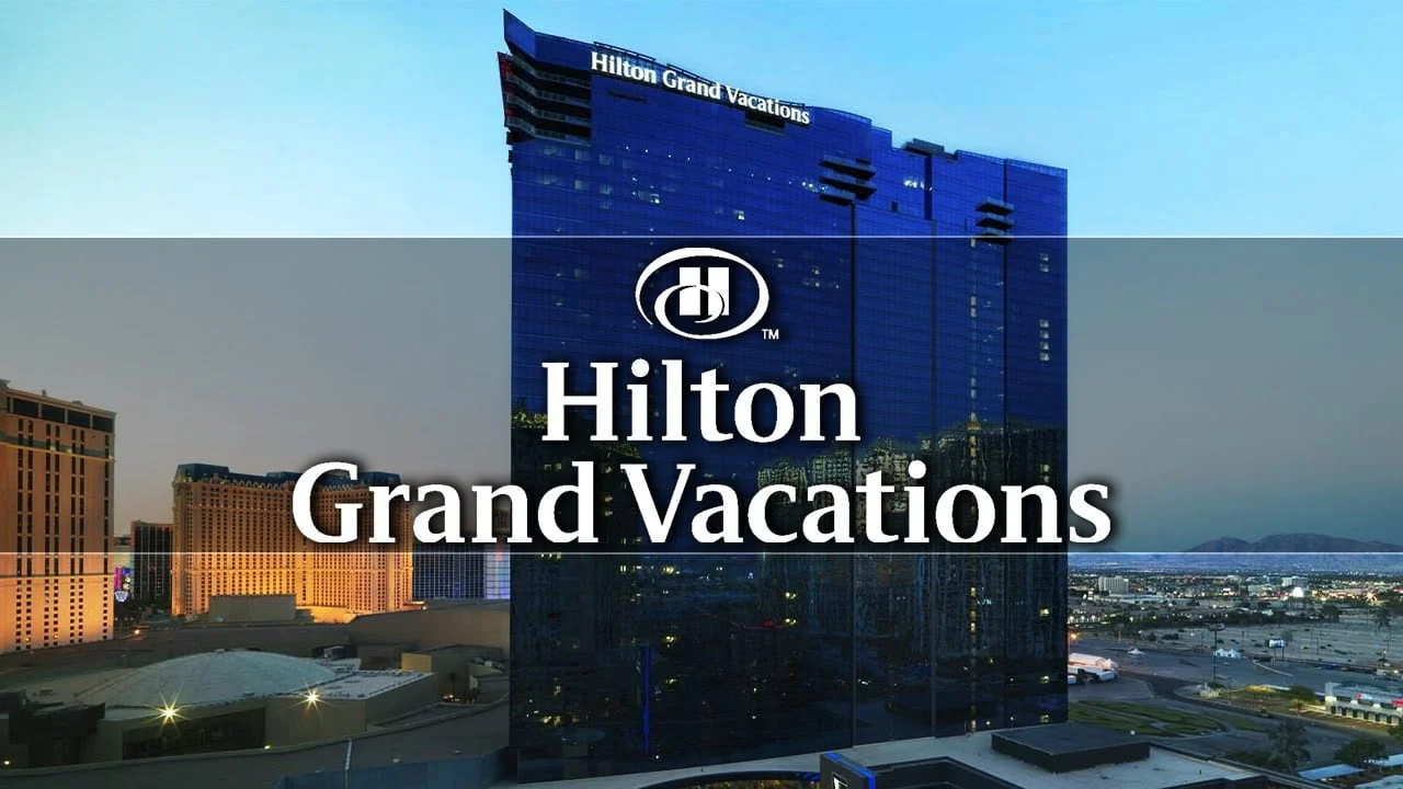 Hilton Grand Vacations hotel exterior in Las Vegas