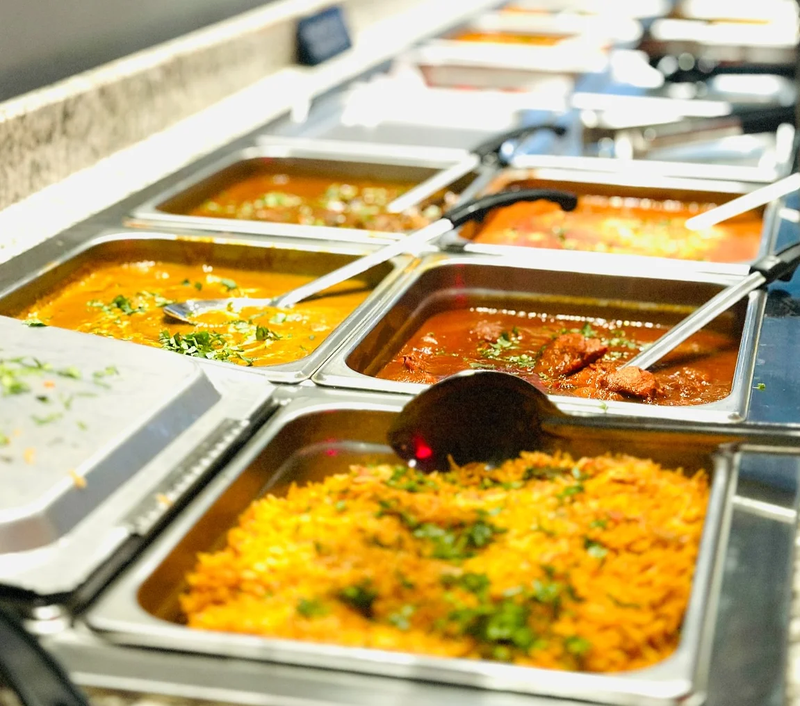 Indian lunch buffet in Arlington, TX at IndianBistro14