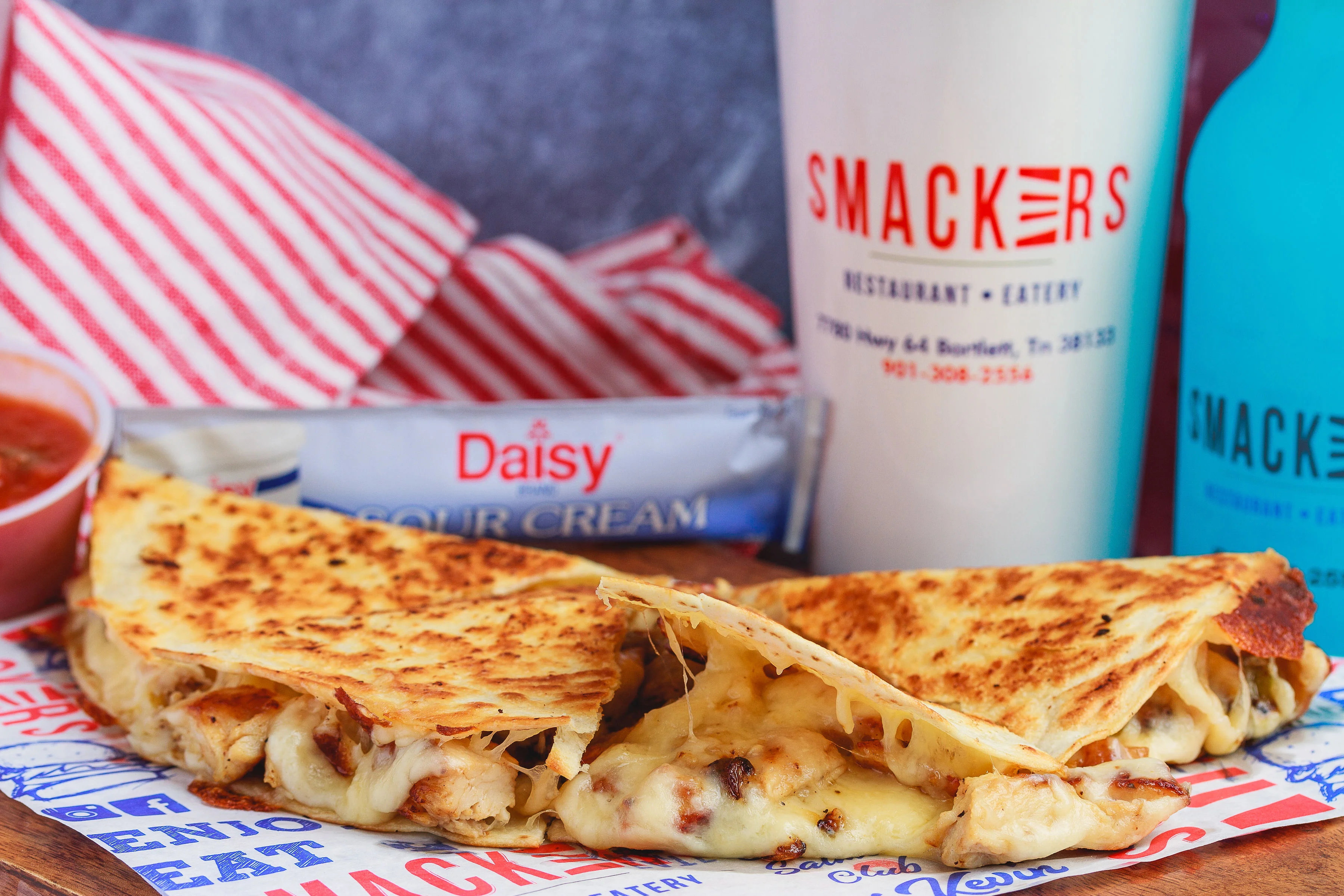 Chicken Bacon Ranch Quesadillas!