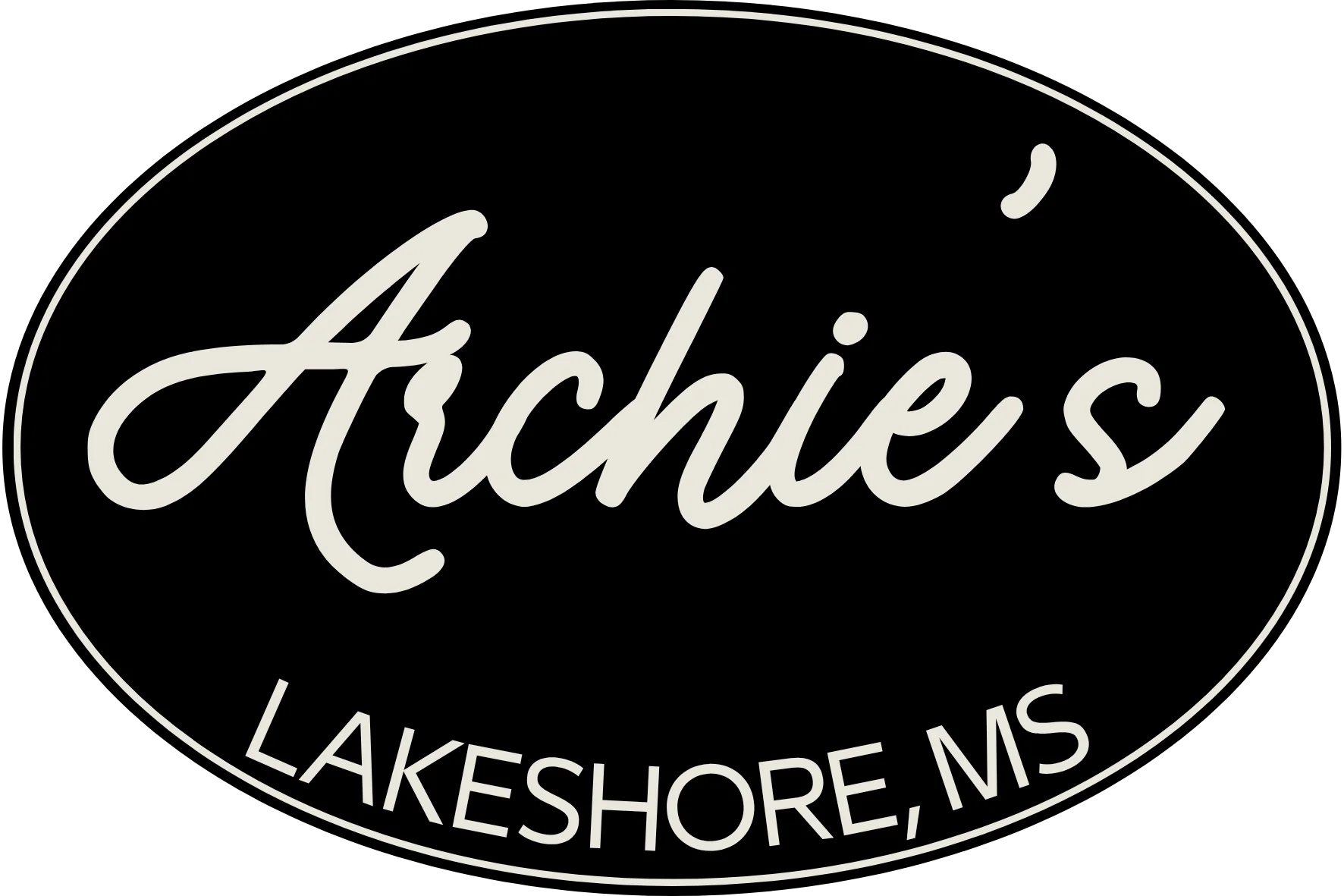 Archie's restaurant logo in Lakeshore, MS