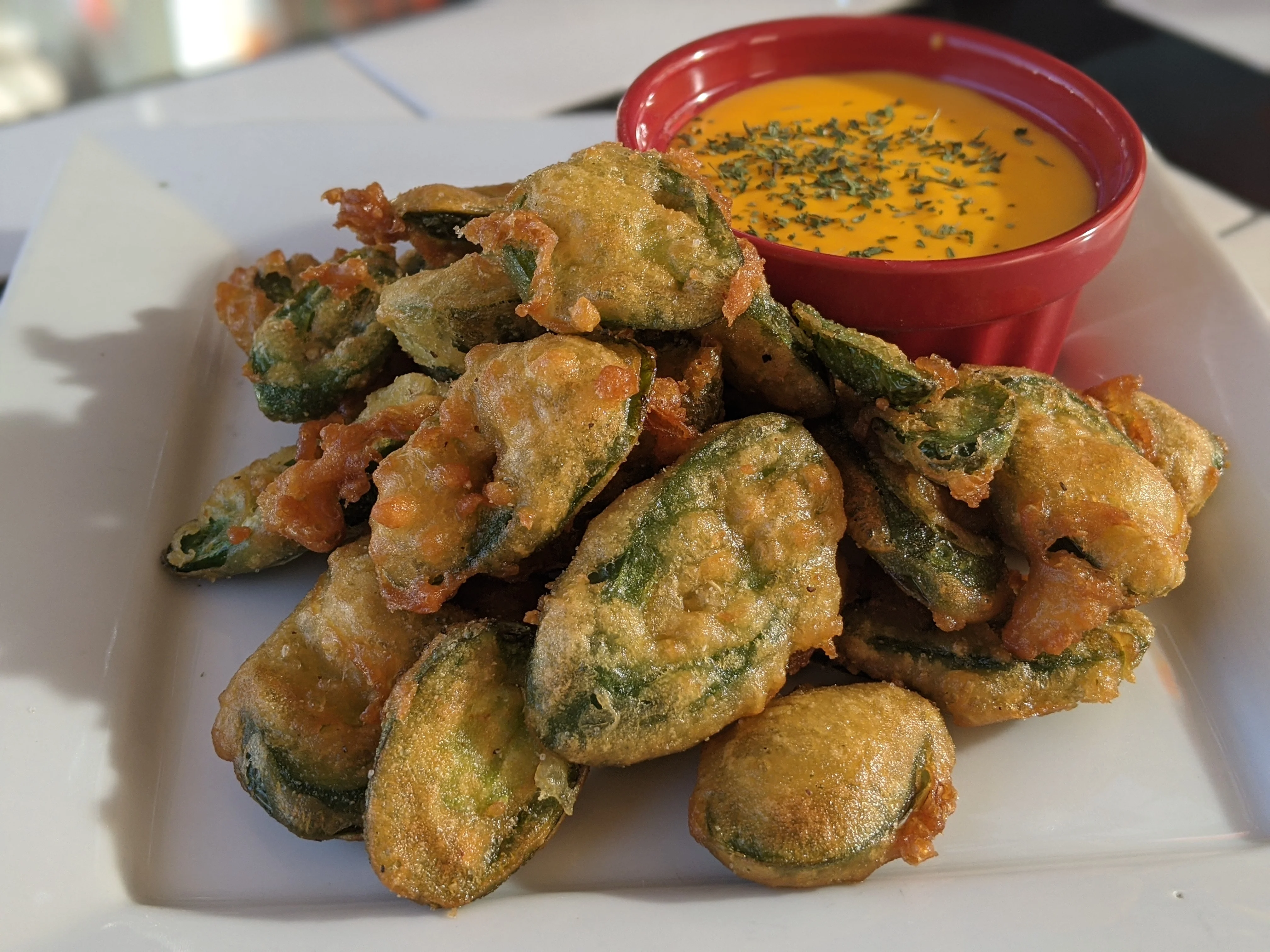 Fried jalapeños 