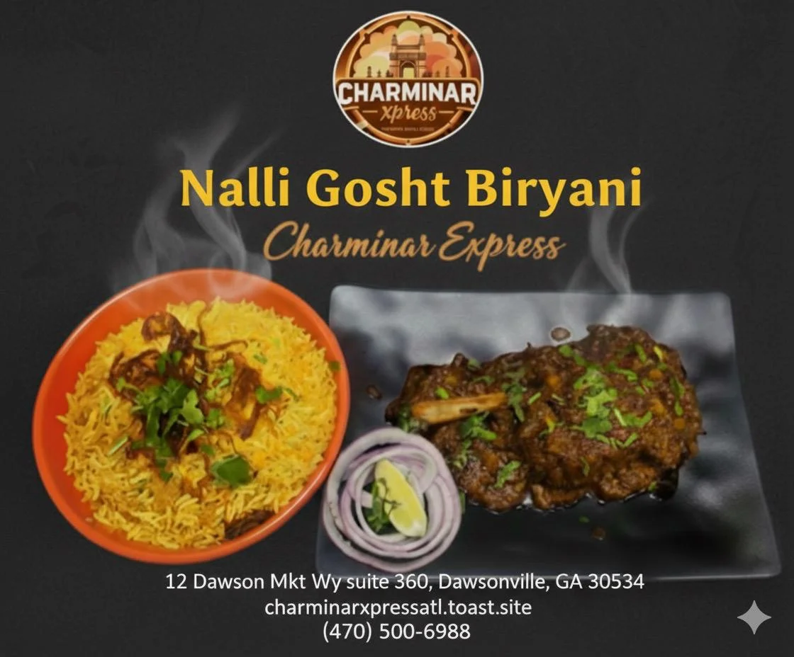 Nalli Gosht Biryani, a flavorful Indian rice dish with tender meat