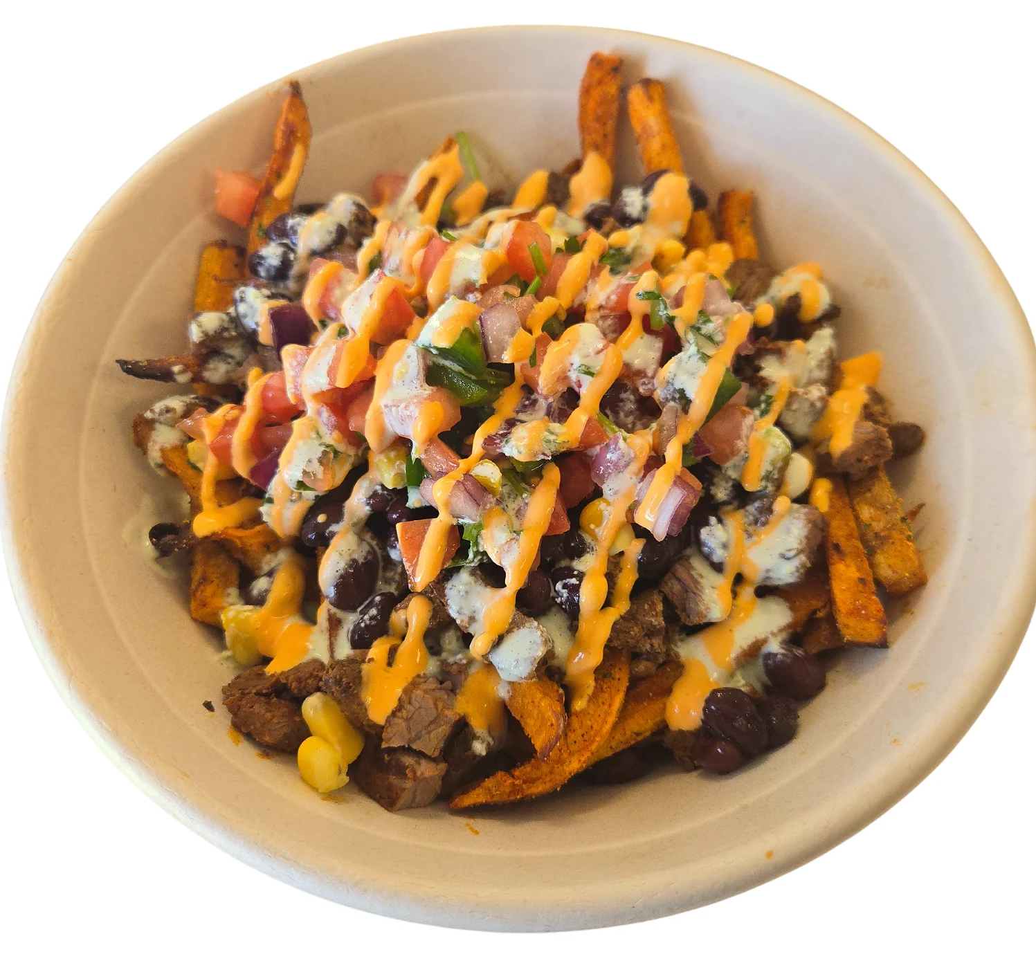 Sweet Potato Carne Asada Fries