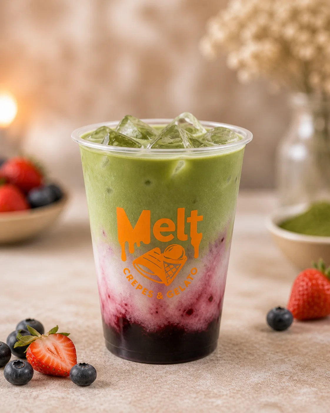 Blueberry Matcha