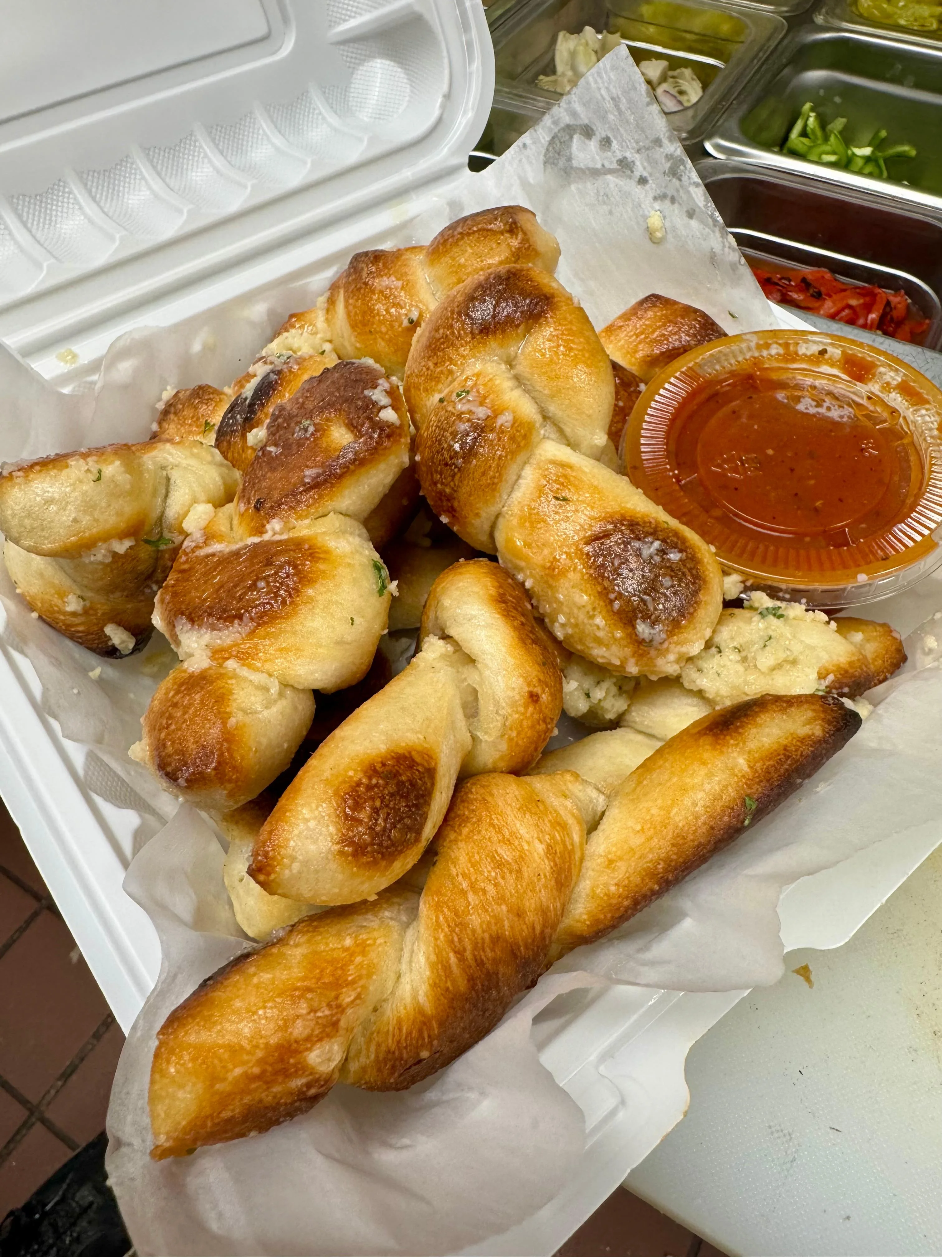 6pc Garlic Knots