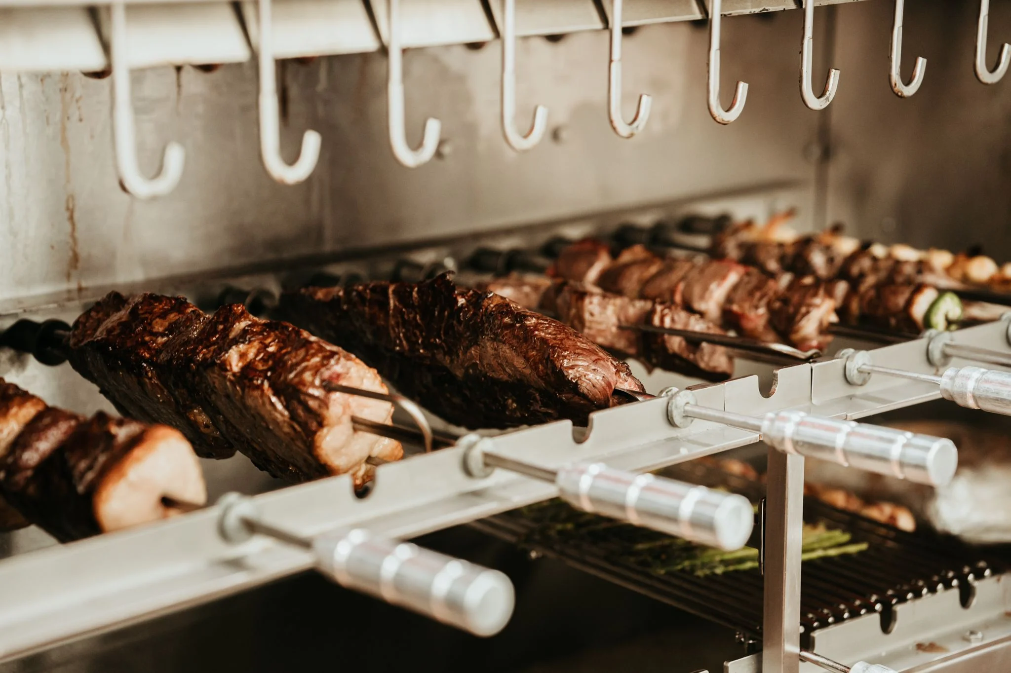 A restaurant chef preparing a dish