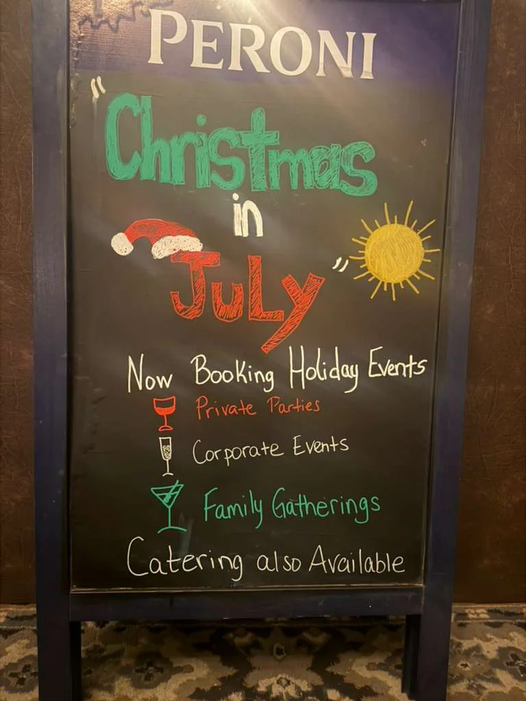 Christmas in July board